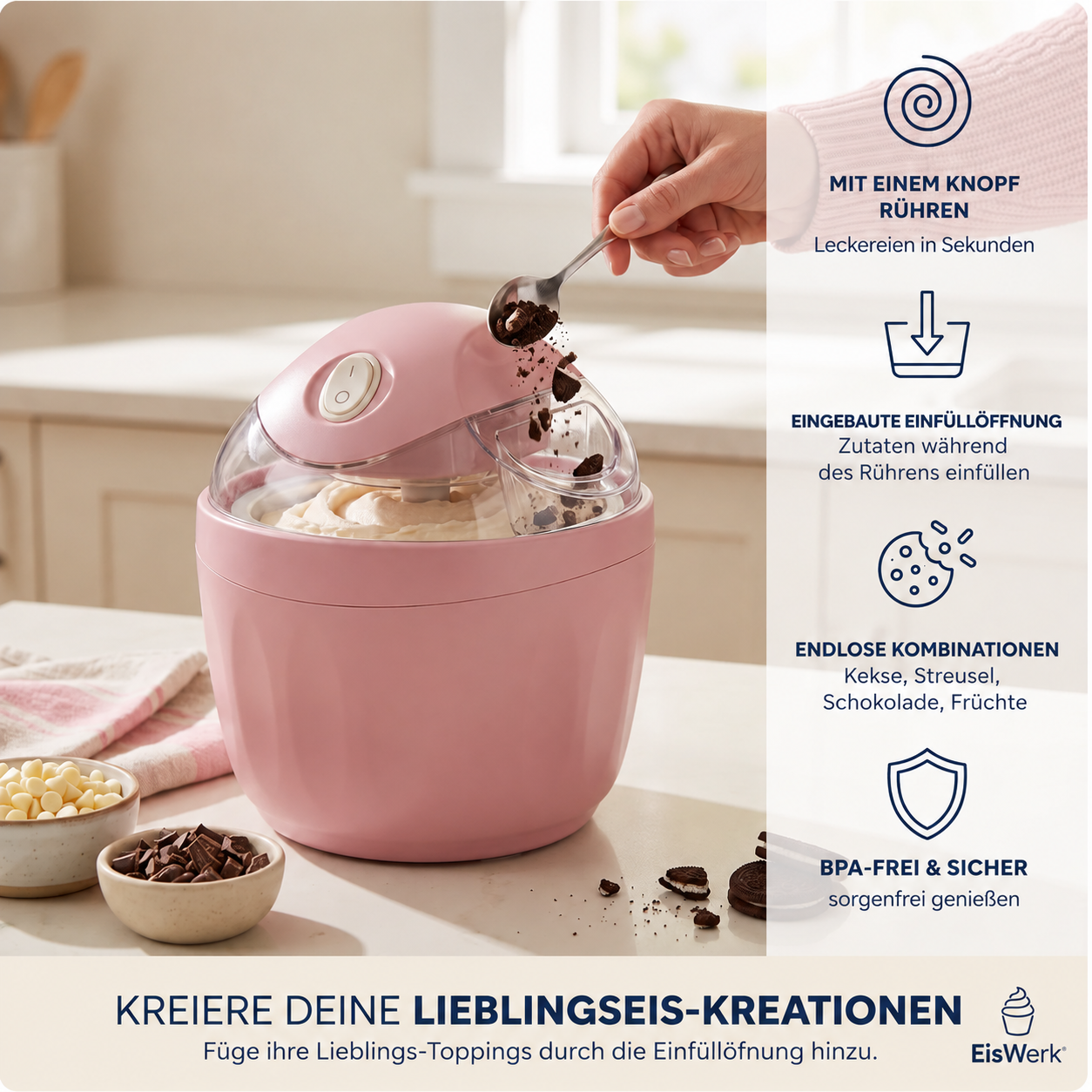 EisWerk™ Mini Eismaschine