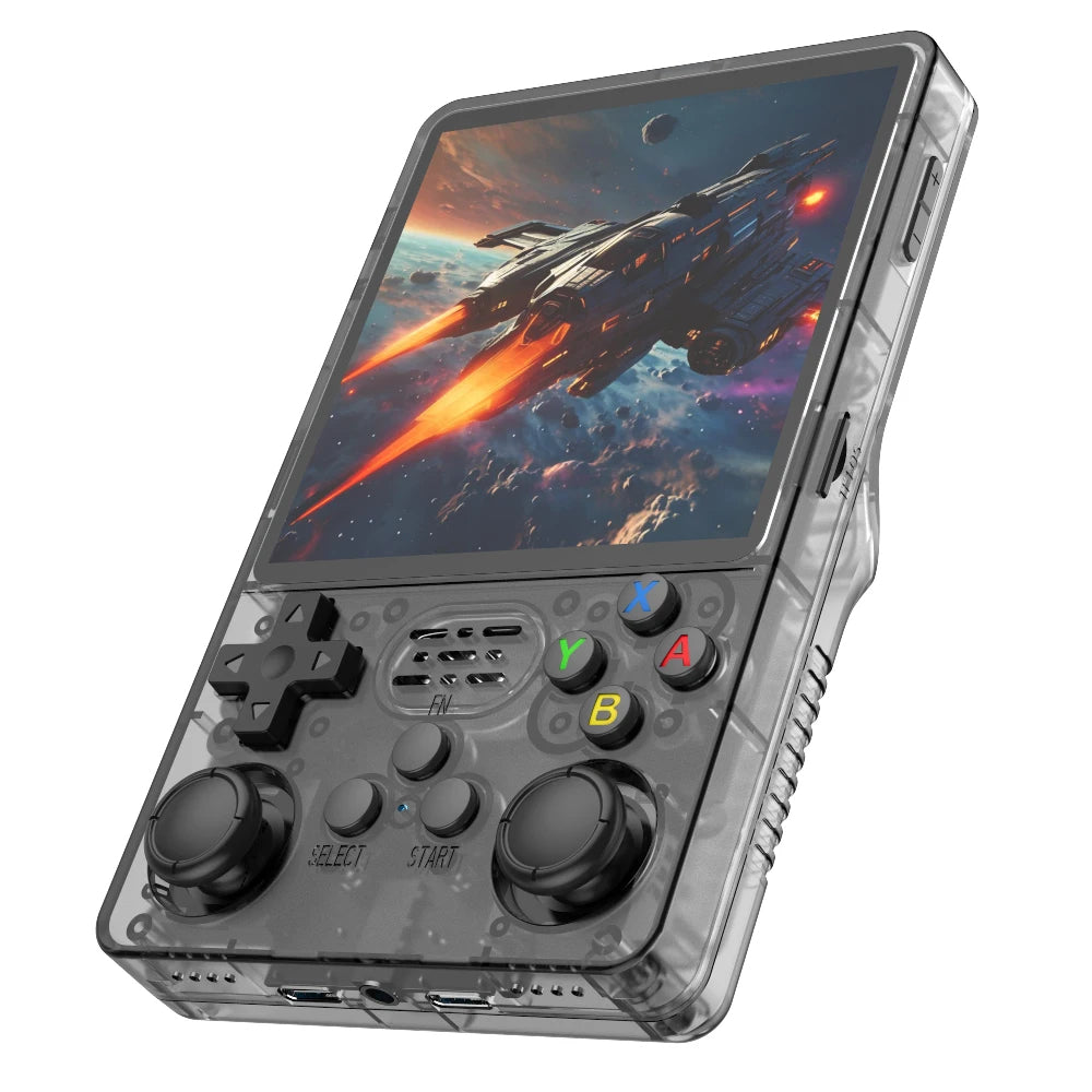 R36Plus Retro Handheld Konsole 4" IPS Linux 64Bit RK3326 N64 PS1 Portable