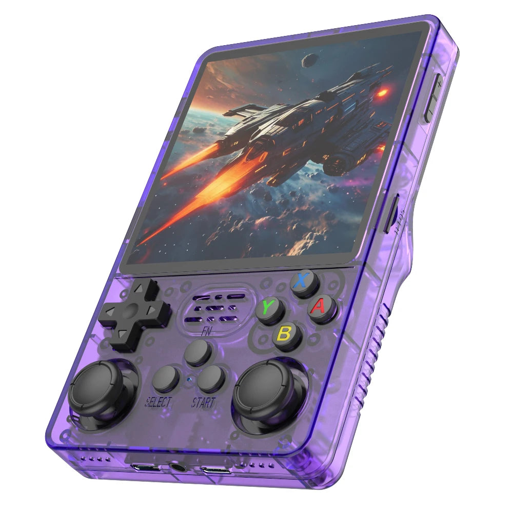 R36Plus Retro Handheld Konsole 4" IPS Linux 64Bit RK3326 N64 PS1 Portable