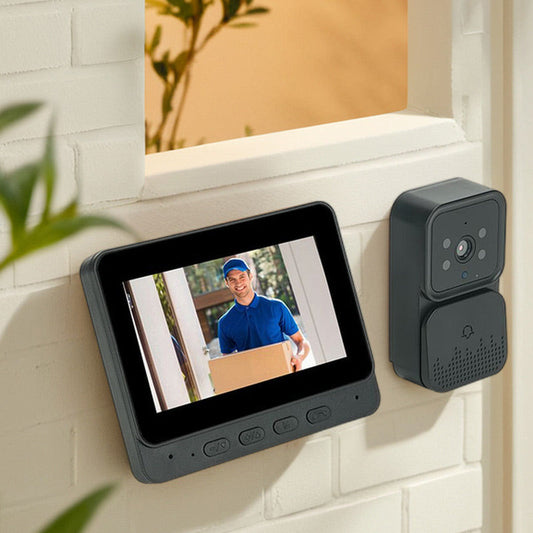 🎊Fröhliches Neujahr! 52% auf alles 🏠 WLAN-Türkamera mit Monitor für Einfamilienhaus & Wohnung 🔔
